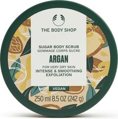 Kūno šveitiklis The Body Shop Body Exfoliator Argan, 250 ml kaina ir informacija | Kūno šveitikliai | pigu.lt