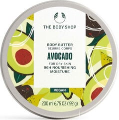 Kūno sviestas The Body Shop Body Butter Avocado, 200 ml цена и информация | Кремы, лосьоны для тела | pigu.lt