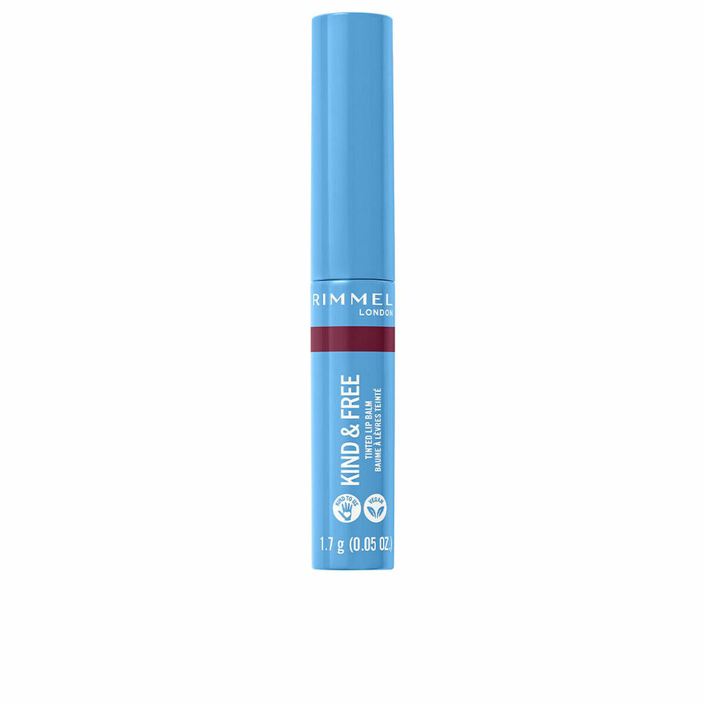 Lūpų balzamas su spalva Rimmel London Kind & Free N 006-berry twist, 1,7 g цена и информация | Lūpų dažai, blizgiai, balzamai, vazelinai | pigu.lt