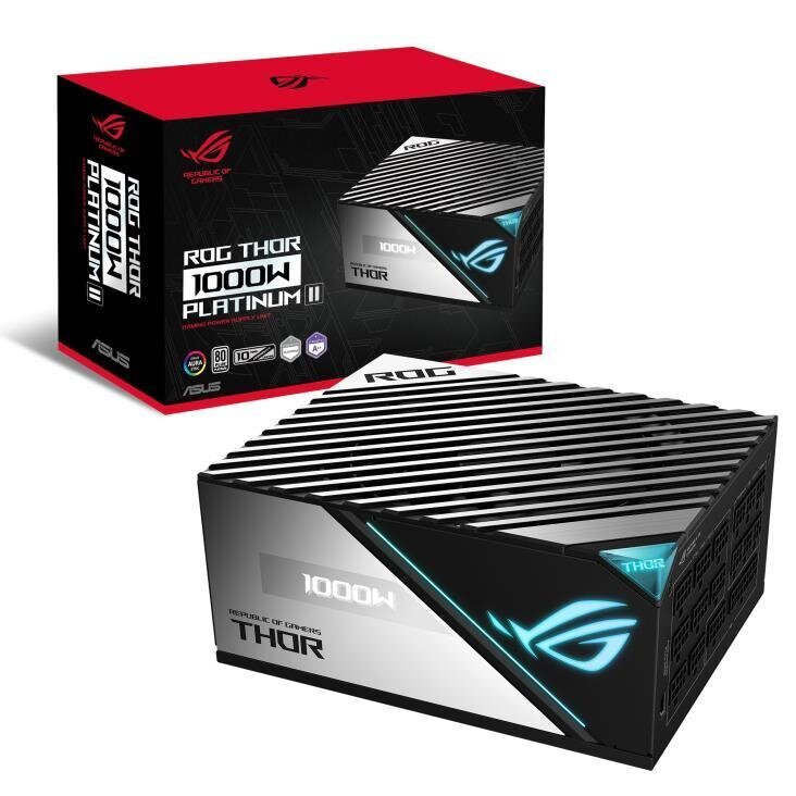 Asus ROG Thor 1000W Platinum II kaina ir informacija | Maitinimo šaltiniai (PSU) | pigu.lt