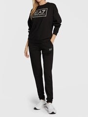 Женский спортивный костюм EA7 Logo Regular Fit Black 280544909 цена и информация | Спортивная одежда для женщин | pigu.lt