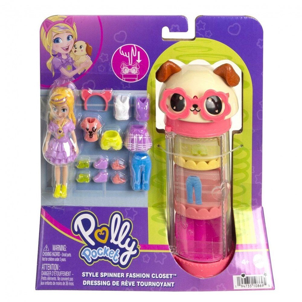 Figūrėlė Polly Pocket su priedais, HKW06 Native kaina ir informacija | Žaislai mergaitėms | pigu.lt