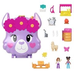 Polly Pocket Camp Adventure Llama Compact цена и информация | Игрушки для девочек | pigu.lt