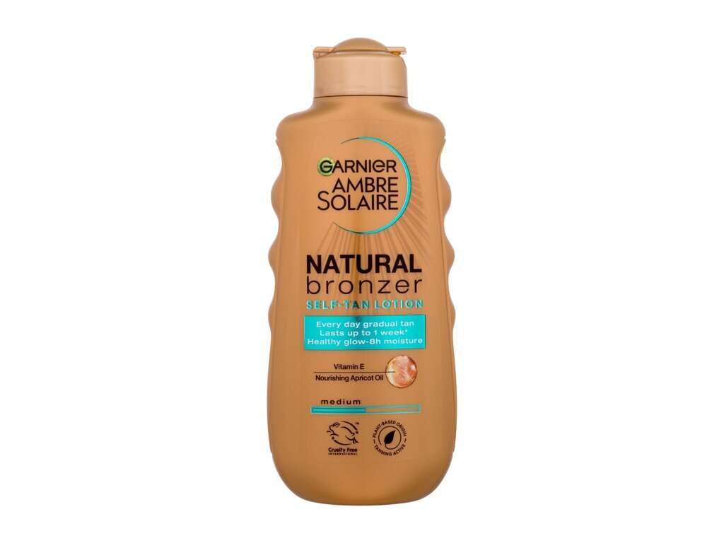 Losjonas su atspalviu Garnier Ambre Solaire Natural Bronzer, 200 ml kaina ir informacija | Kremai nuo saulės | pigu.lt