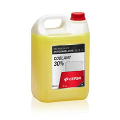 Холодильный Cepsa Coolant 30 % Антифриз 5 L цена и информация | Очищающие и охлаждающие жидкости | pigu.lt