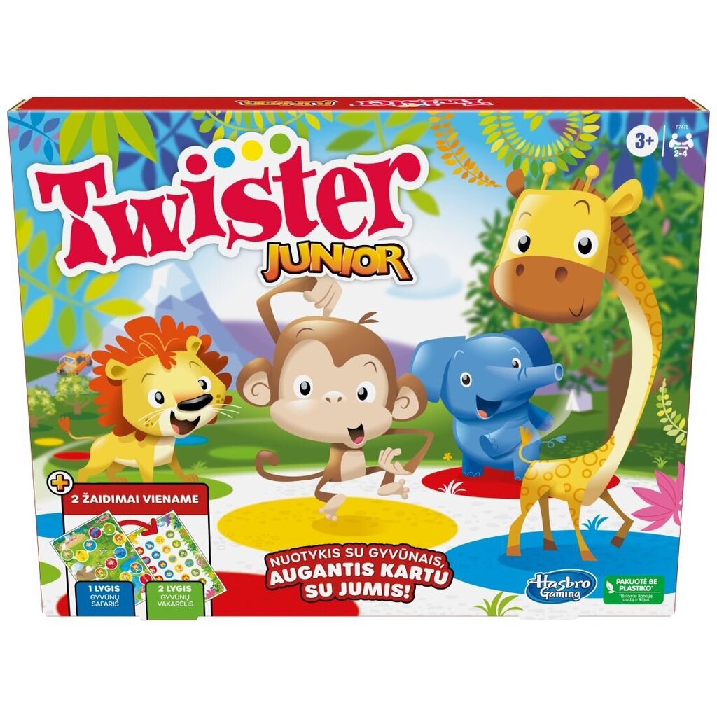 Игра Hasbro Twister Junior, LT цена | pigu.lt