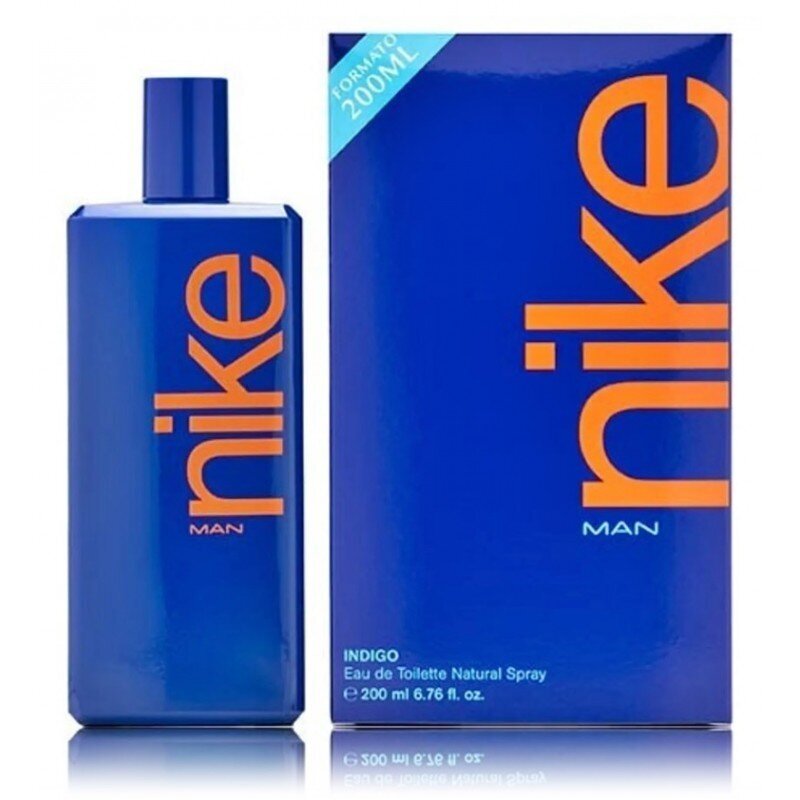 Tualetinis vanduo Nike Indigo Man EDT vyrams, 200 ml цена и информация | Kvepalai vyrams | pigu.lt