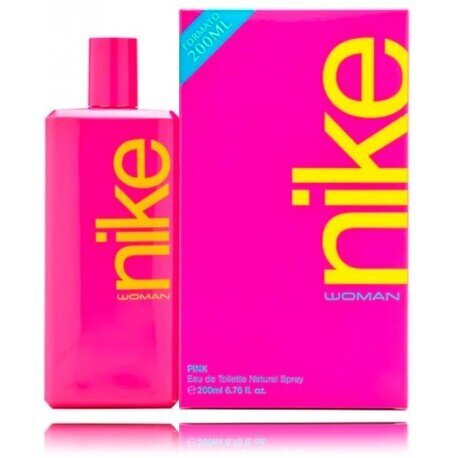 Tualetinis vanduo Nike Pink Woman EDT moterims, 200 ml kaina ir informacija | Kvepalai moterims | pigu.lt