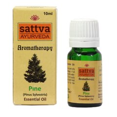 Pušų eterinis aliejus Sattva Ayurveda Pine, 10 ml kaina ir informacija | Eteriniai, kosmetiniai aliejai, hidrolatai | pigu.lt