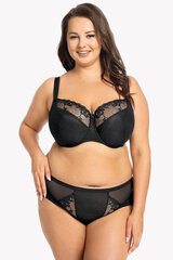 Мягкий бюстгальтер Gaia 1027M Eve Maxi Soft Bra 435384, черный цена и информация | Бюстгальтеры | pigu.lt