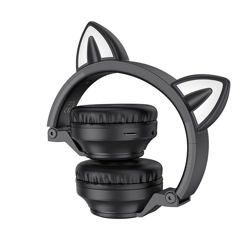 Borofone Headphones BO18 Cat Ear kaina ir informacija | Ausinės | pigu.lt