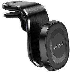 Borofone Car holder BH40 Kyle magnetic, air vent mount black цена и информация | Держатели для телефонов | pigu.lt