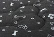 Welsti vandeniui atsparus šuns gultas, kilimėlis, įvairių dydžių, tamsiai pilkas цена и информация | Guoliai, pagalvėlės | pigu.lt
