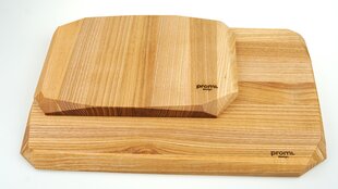 Большая деревянная разделочная доска из дерева Стильная разделочная доска для сыра, Лоток для разделочной доски, 42,5x30x2,2 см цена и информация | Разделочная доска | pigu.lt