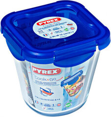 Герметичная коробочка для завтрака Pyrex Cook & go Прозрачный Cтекло (800 ml) (6 штук) цена и информация | Посуда для хранения еды | pigu.lt
