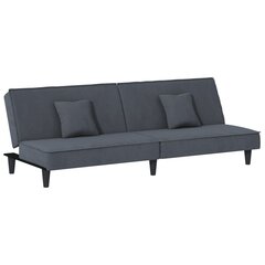 Sofa-lova su porankiais vidaXL, pilka kaina ir informacija | Sofos | pigu.lt