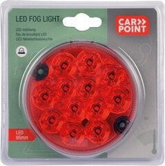 Priekabos rūko žibintas LED ⌀95mm Carpoint 0414001 kaina ir informacija | Priekabos ir jų dalys | pigu.lt