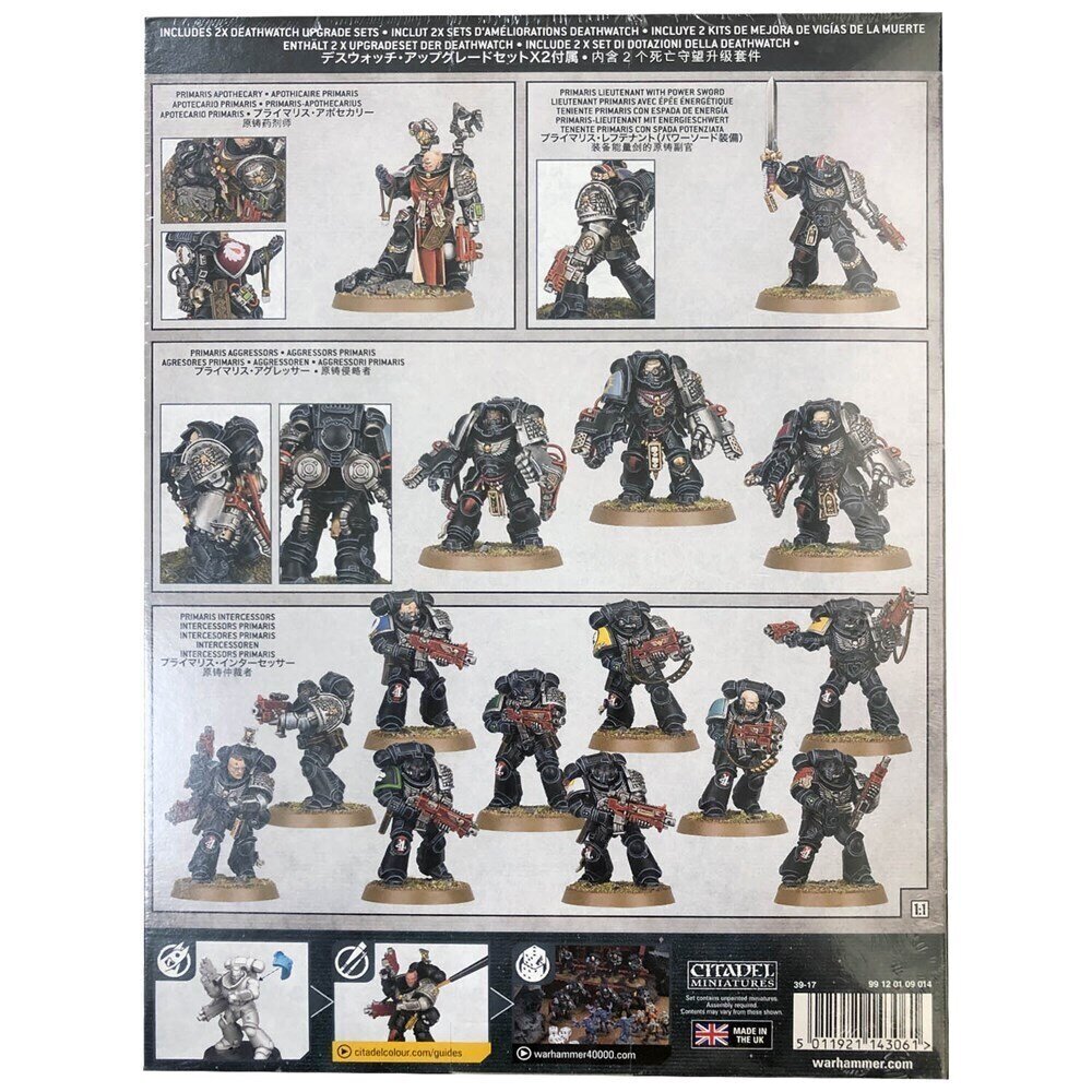 Warhammer 40000 Combat Patrol : Deathwatch kaina ir informacija | Klijuojami modeliai | pigu.lt