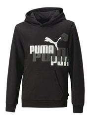 Детская толстовка PUMA Ess Logo Power Black 234236655 цена и информация | Свитеры, жилетки, пиджаки для мальчиков | pigu.lt