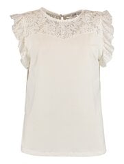 Hailys женская блузка GABY PL*02, белый 4067218081753 цена и информация | Женские блузки, рубашки | pigu.lt