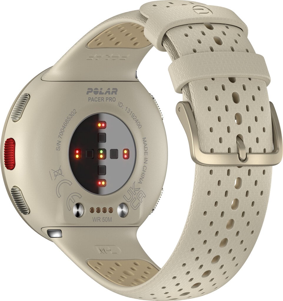 Polar Pacer Pro Gold Dust kaina ir informacija | Išmanieji laikrodžiai (smartwatch) | pigu.lt
