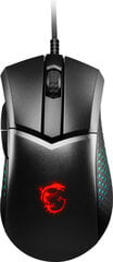 MOUSE USB OPTICAL GAMING|CLUTCH GM51 LIGHTWEIGHT MSI цена и информация | Мыши | pigu.lt