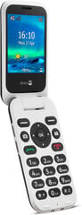 Doro 6821 BLACK/WHITE 4G цена и информация | Мобильные телефоны | pigu.lt