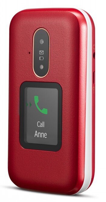 Doro 6881 Red/White kaina ir informacija | Mobilieji telefonai | pigu.lt