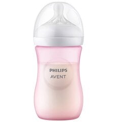 Buteliukas Philips Avent Natural Response, rožinis, 1 mėn+, 260 ml kaina ir informacija | Buteliukai kūdikiams ir jų priedai | pigu.lt