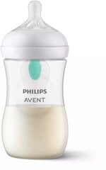 Buteliukas Philips Avent Natural Response AirFree SCY673/01, 1+ mėn, 260 ml kaina ir informacija | Buteliukai kūdikiams ir jų priedai | pigu.lt