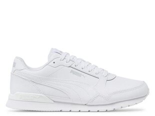 St runner v3 l puma for men's white 38485510 38485510 цена и информация | Кроссовки для мужчин | pigu.lt