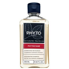 Phyto Phytocyane Invigorating Shampoo stiprinamasis šampūnas nuo plaukų slinkimo 200 ml kaina ir informacija | Šampūnai | pigu.lt