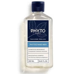 Phyto Phytocyane Men Invigorating Shampoo укрепляющий шампунь против выпадения волос 250 мл цена и информация | Шампуни | pigu.lt