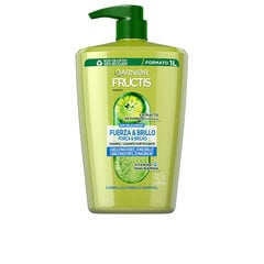 Šampūnas Garnier Strength and Shine Fortifying Fructis Shampoo, 1000ml kaina ir informacija | Šampūnai | pigu.lt