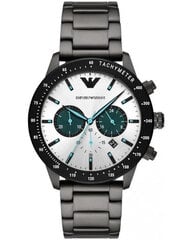 EMPORIO ARMANI AR11471 - MARIO MALE WATCH (zi017f) kaina ir informacija | Vyriški laikrodžiai | pigu.lt