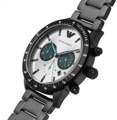 EMPORIO ARMANI AR11471 - MARIO MALE WATCH (zi017f) kaina ir informacija | Vyriški laikrodžiai | pigu.lt