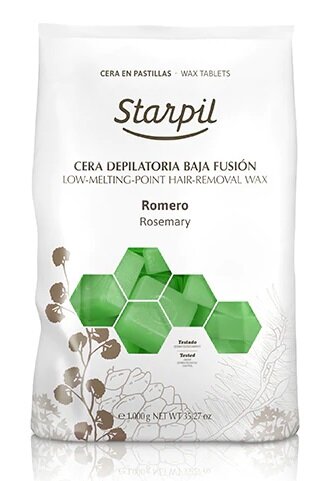 Žemoje temperatūroje besilydantis vaškas depiliacijai Starpil Romero, 1 kg цена и информация | Depiliacijos priemonės | pigu.lt
