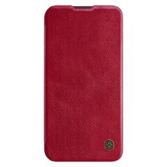 Nillkin Qin Leather Pro Case, raudonas kaina ir informacija | Telefono dėklai | pigu.lt