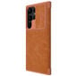 Nillkin Qin Leather Pro Case, rudas kaina ir informacija | Telefono dėklai | pigu.lt