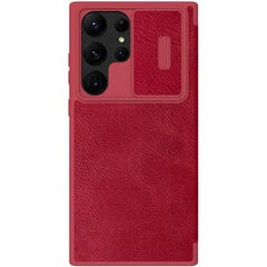Nillkin Qin Leather Pro Case, raudonas kaina ir informacija | Telefono dėklai | pigu.lt