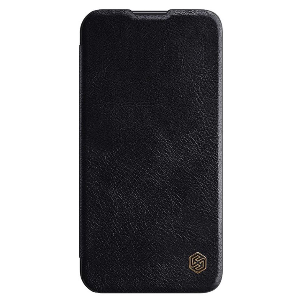 Nillkin Qin Leather Pro Case, juodas kaina ir informacija | Telefono dėklai | pigu.lt