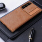 Nillkin Qin Leather Pro Case, juodas kaina ir informacija | Telefono dėklai | pigu.lt