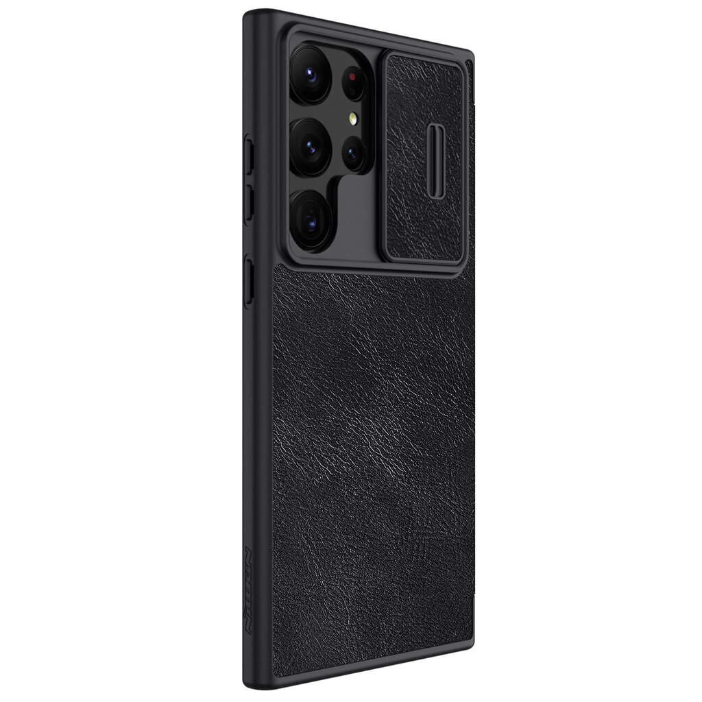 Nillkin Qin Leather Pro Case, juodas kaina ir informacija | Telefono dėklai | pigu.lt