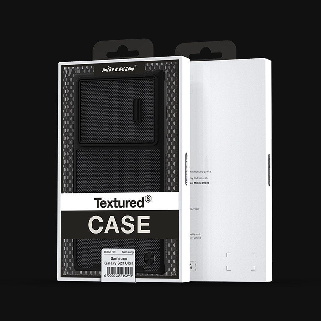 Nillkin Textured S Case, juodas kaina ir informacija | Telefono dėklai | pigu.lt