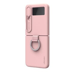 Nillkin CamShield Silky Silicone Case, rožinis kaina ir informacija | Telefono dėklai | pigu.lt