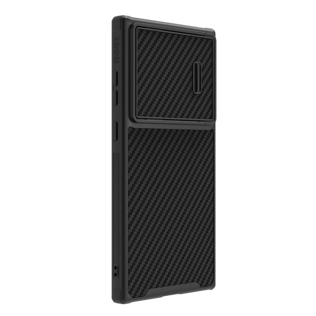 Nillkin Synthetic Fiber S Case, juodas kaina ir informacija | Telefono dėklai | pigu.lt