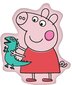 Carbotex dekoratyvinė pagalvė Peppa Pig kaina ir informacija | Dekoratyvinės pagalvėlės ir užvalkalai | pigu.lt