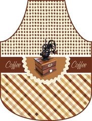 Кухонный фартук № 56 (кофейный) цена и информация | Оригинальные фартуки | pigu.lt