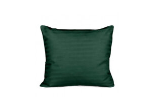 Чехол на подушку, хлопок сатин CIZGILI DARK GREEN 50x60 цена и информация | Декоративные подушки и наволочки | pigu.lt