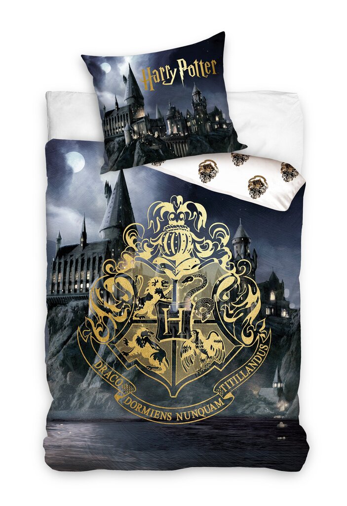 Jerry Fabrics patalynės komplektas Harry Potter, 160x200, 2 dalių цена и информация | Patalynės komplektai | pigu.lt